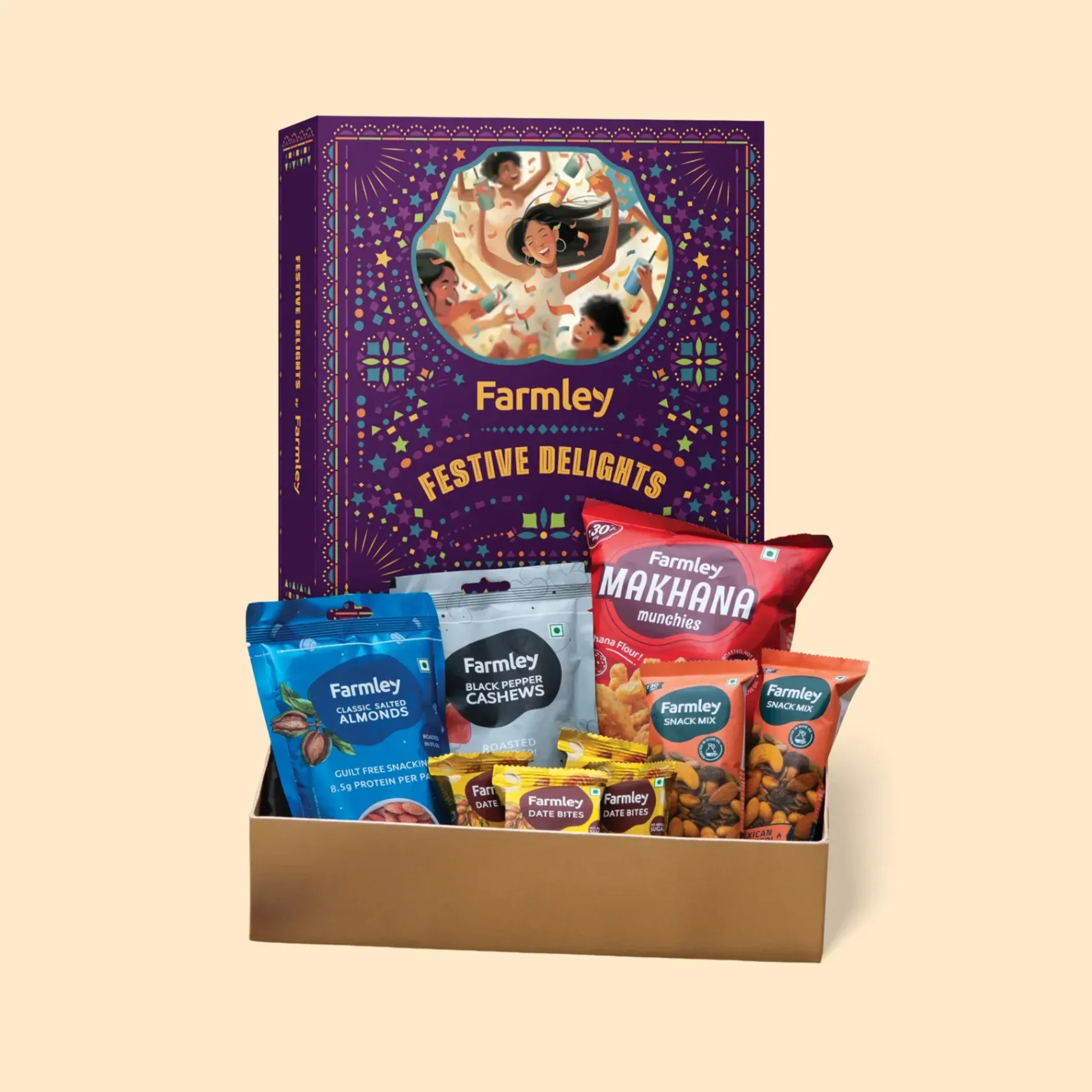 Festive Dry Fruits Combo Box