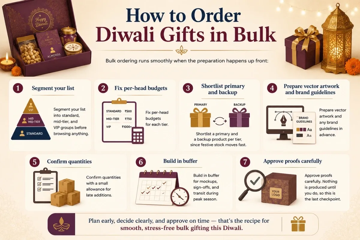 How to Order Diwali Gifts in Bulk