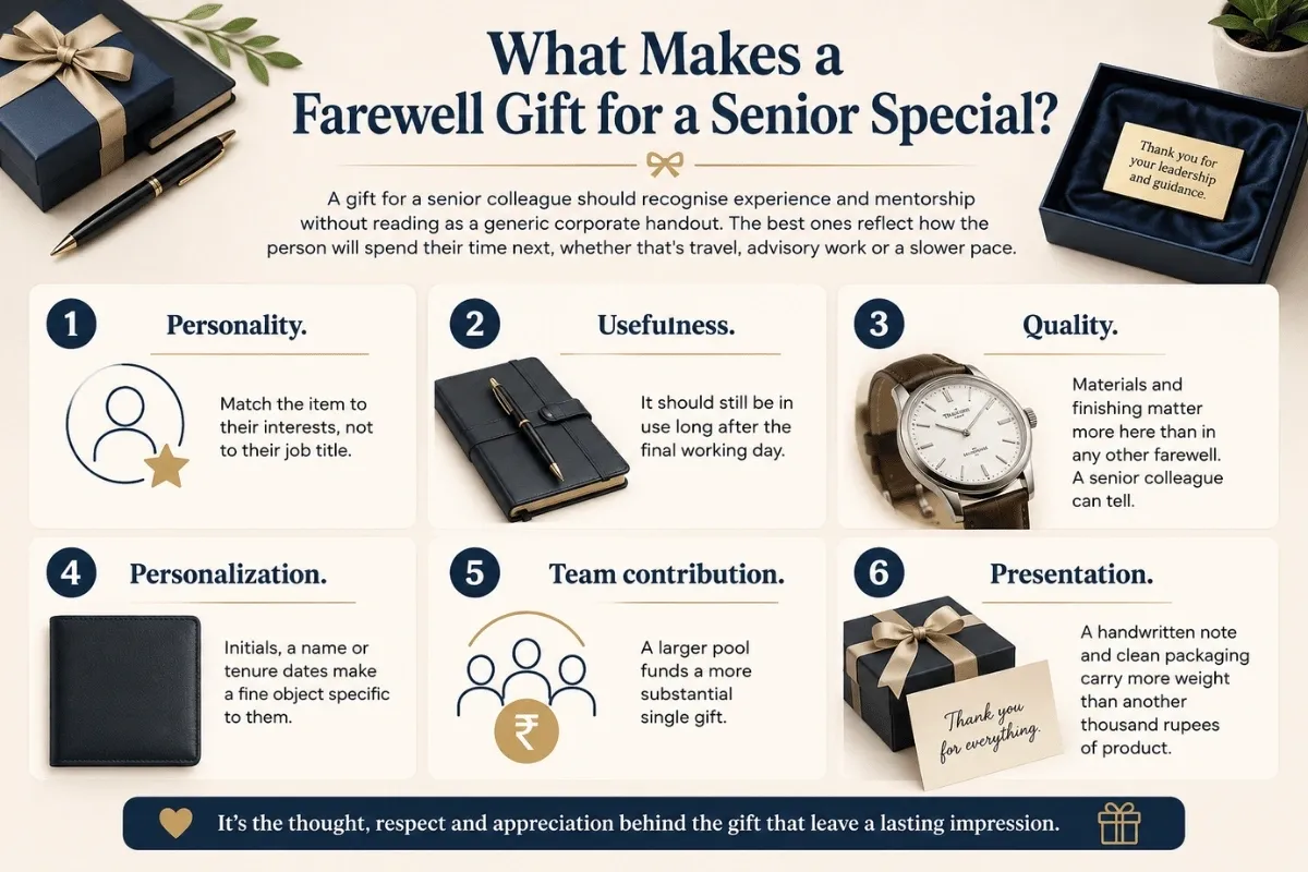 What Makes a Farewell Gift for a Senior Special