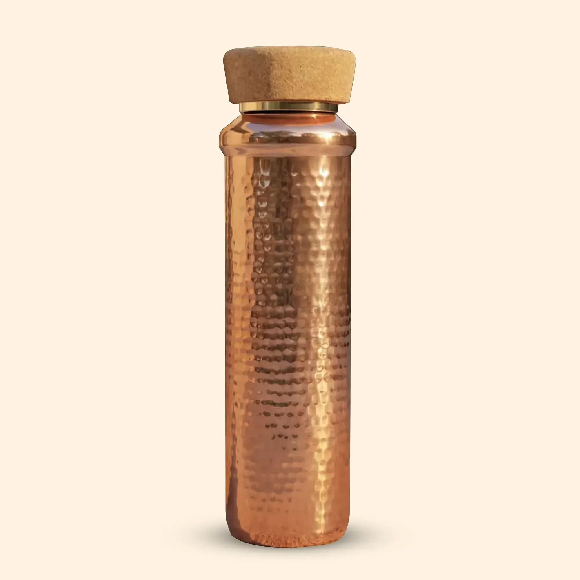 P TAL Handcrafted Copper Water Bottle