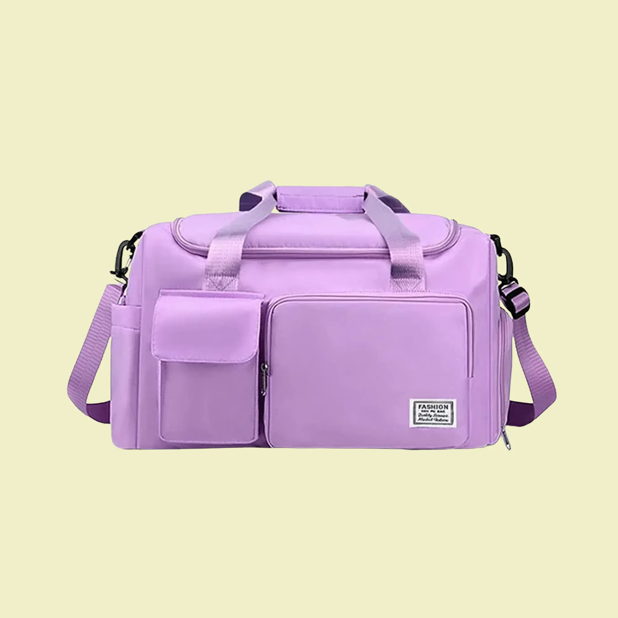 Generic Polyester Travel Duffle with Shoe Compartment view 2