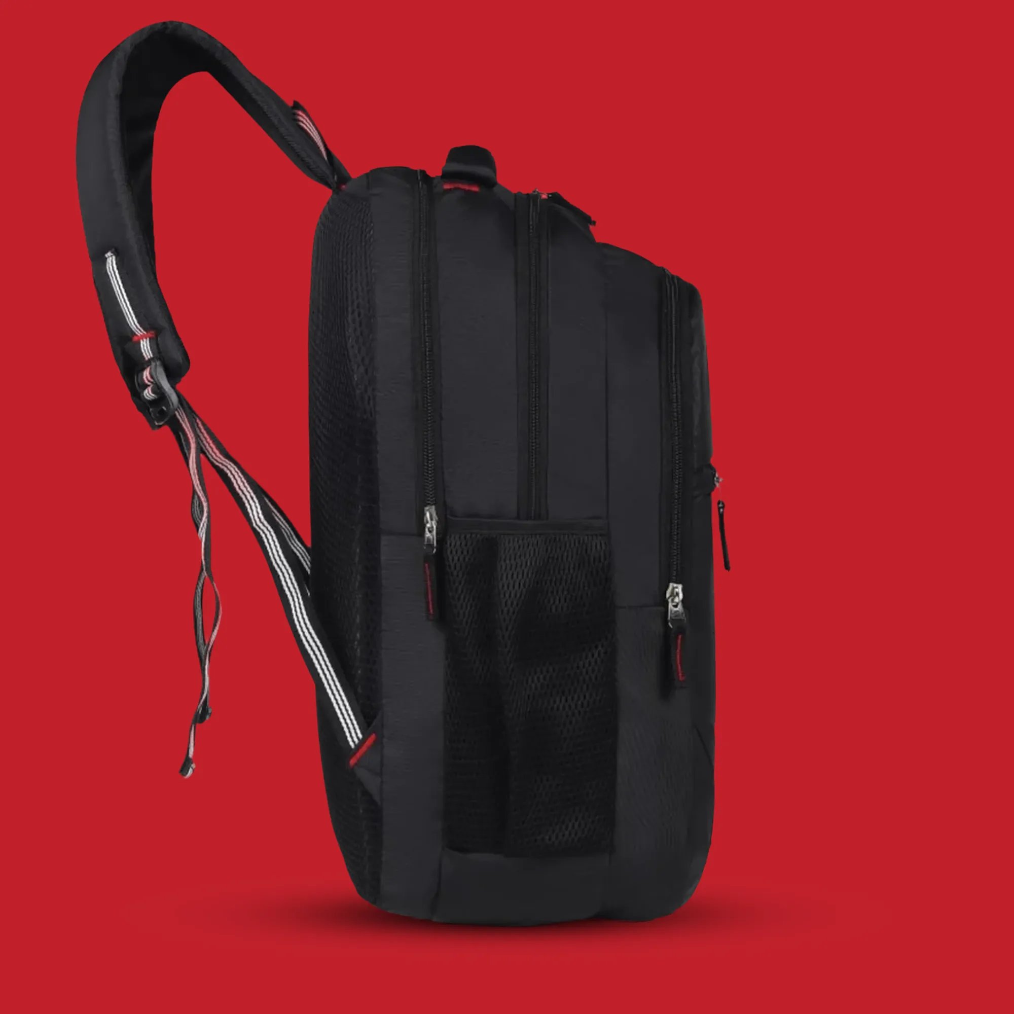 Generic PU-Coated Polyester Laptop Backpack  view 2