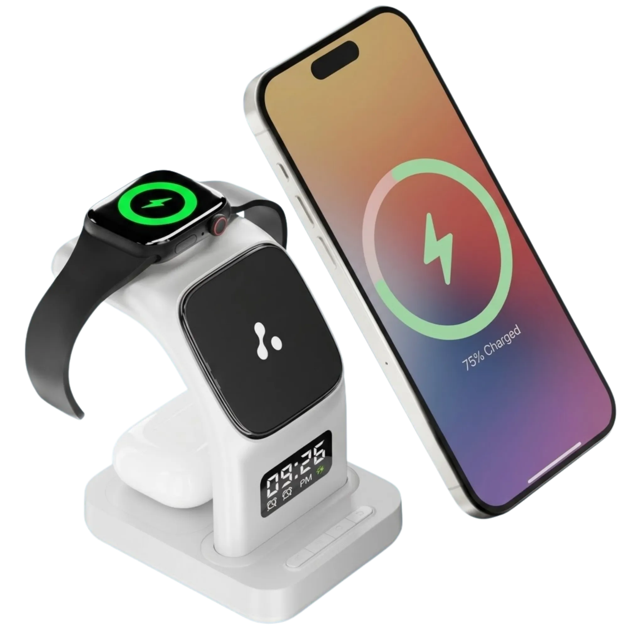 Ambrane 3-in-1 Wireless Charging Station view 3