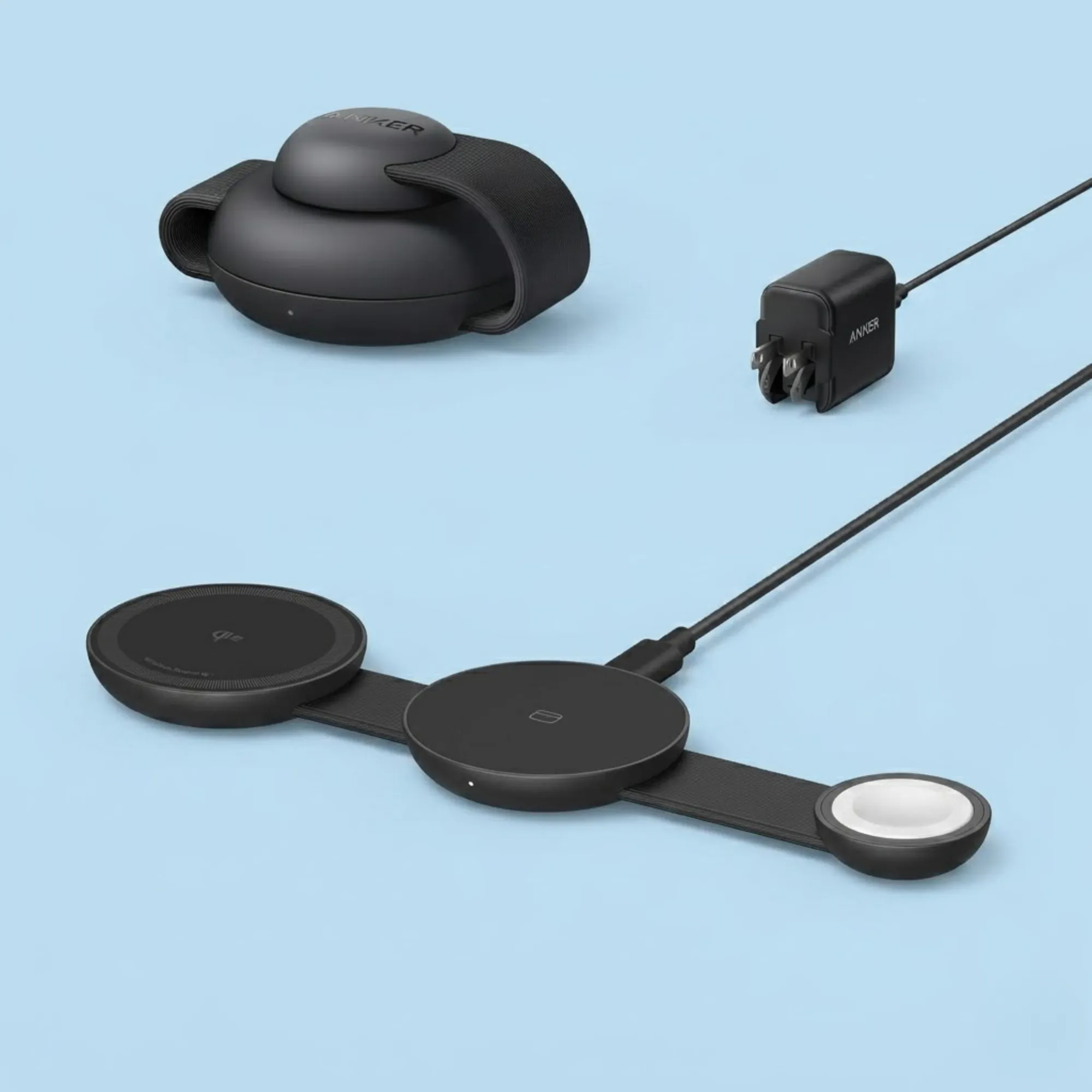 Anker MagGo 3-in-1 Qi2 Charging Station view 2
