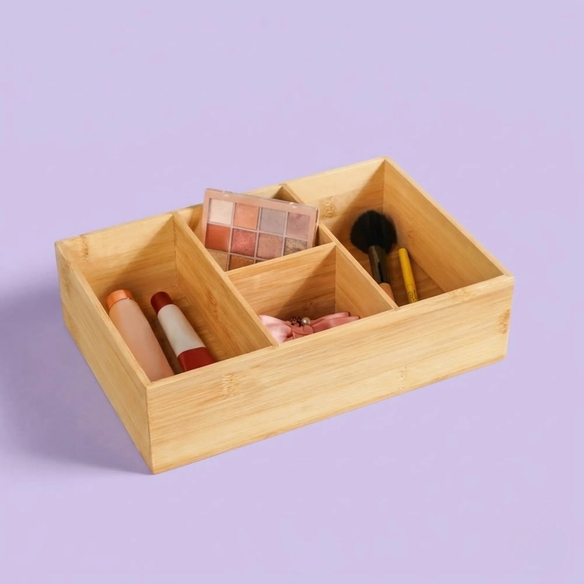 Bamboo Eco Desk / Drawer Organizer view 4