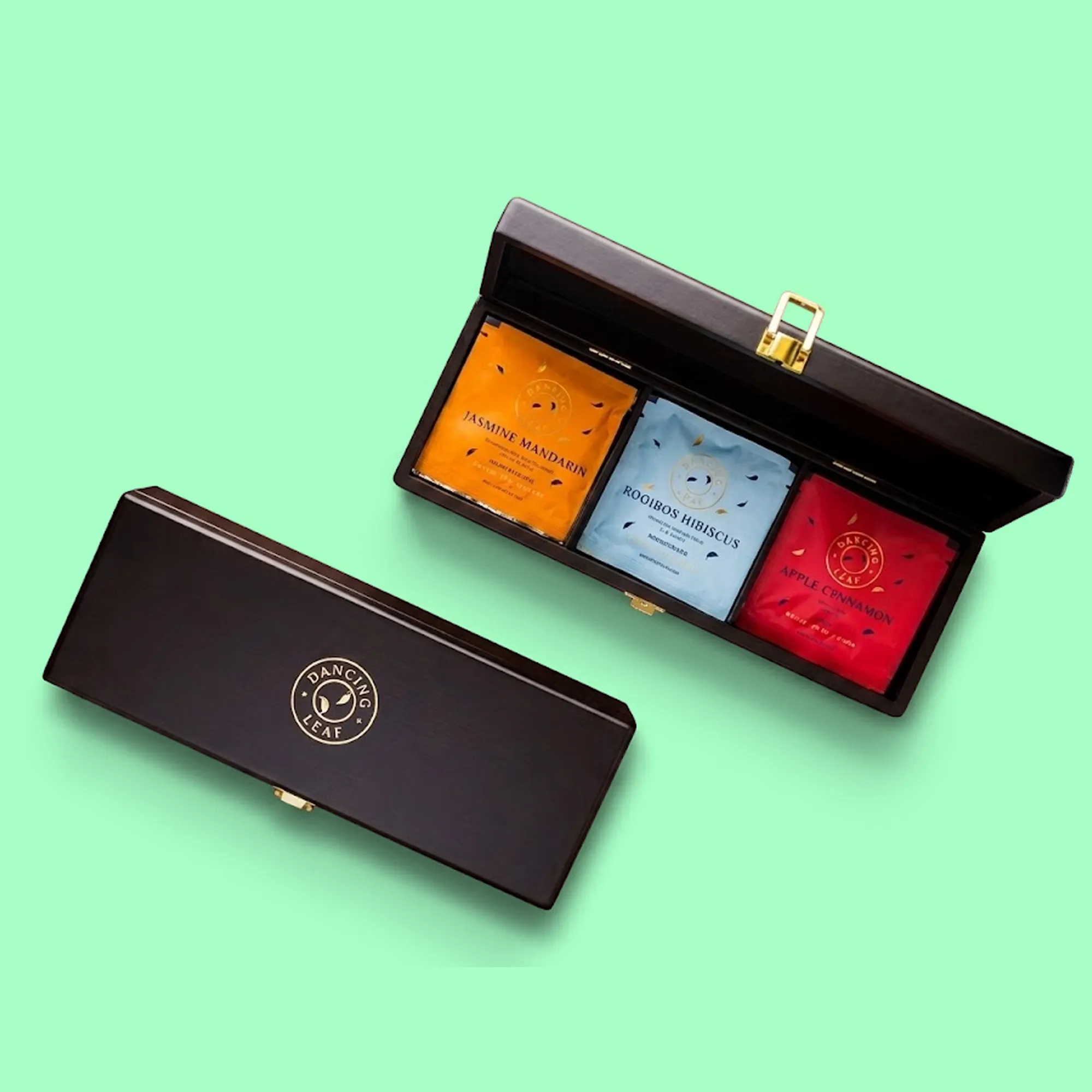 Generic Wooden Chest Tea Gift Box  view 2