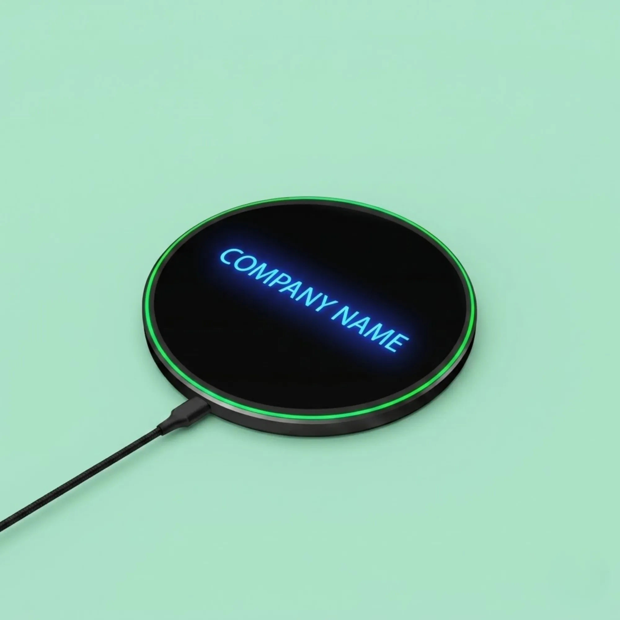 Generic OEM Custom-Branded Qi Wireless Charging Pad  view 3