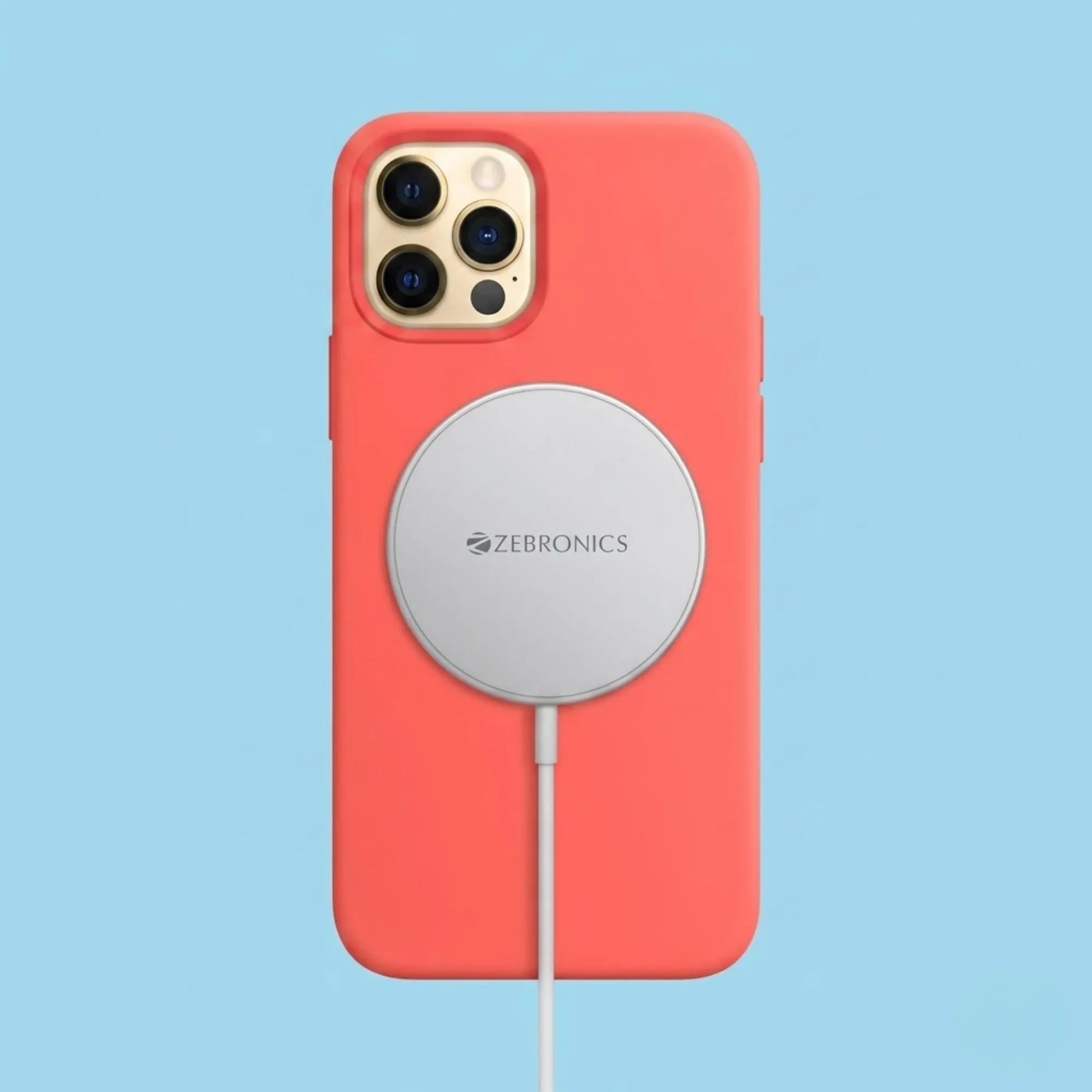 Zebronics Zeb-MagSecure Magnetic Wireless Charger view 2
