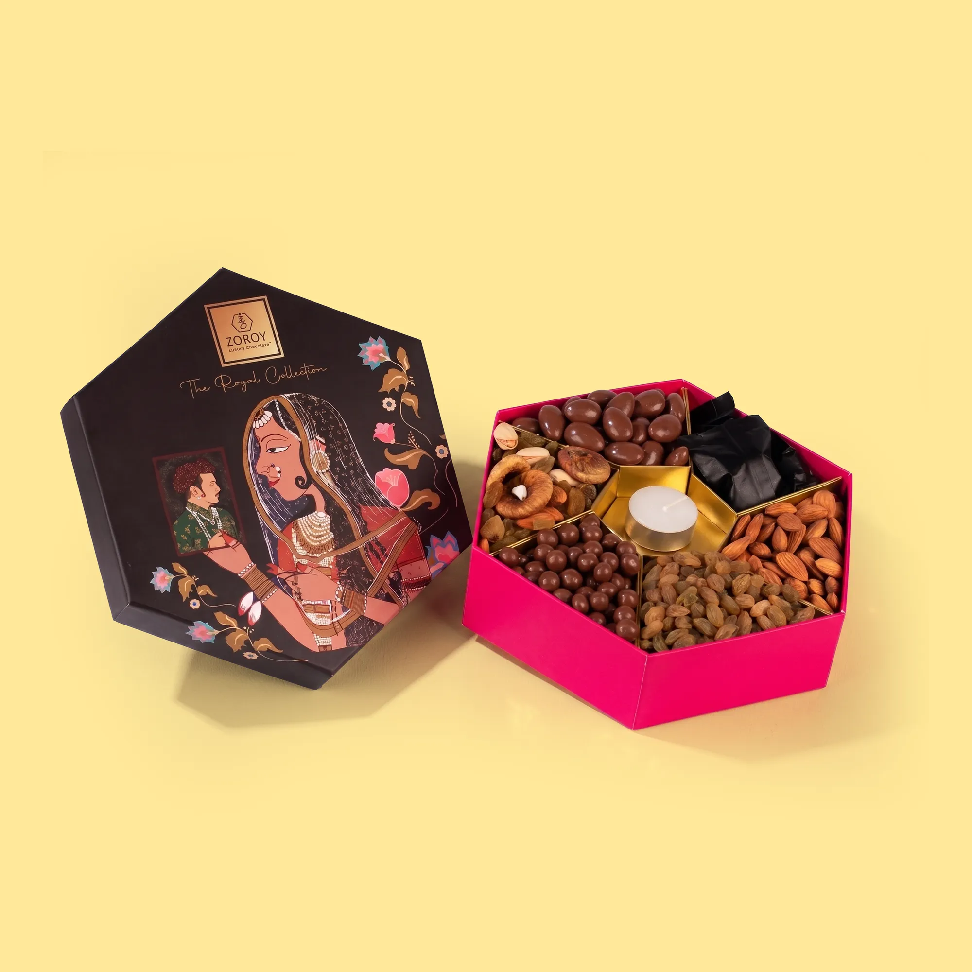 ZOROY Maharani Hexagon Gift Hamper