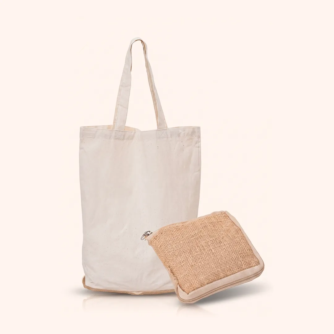 Foldable Jute Bag view 2