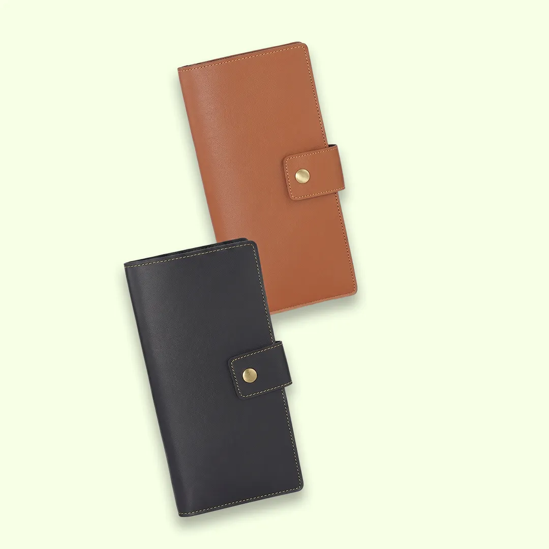 PU Leather Passport / Cheque Book Holder Wallet view 2