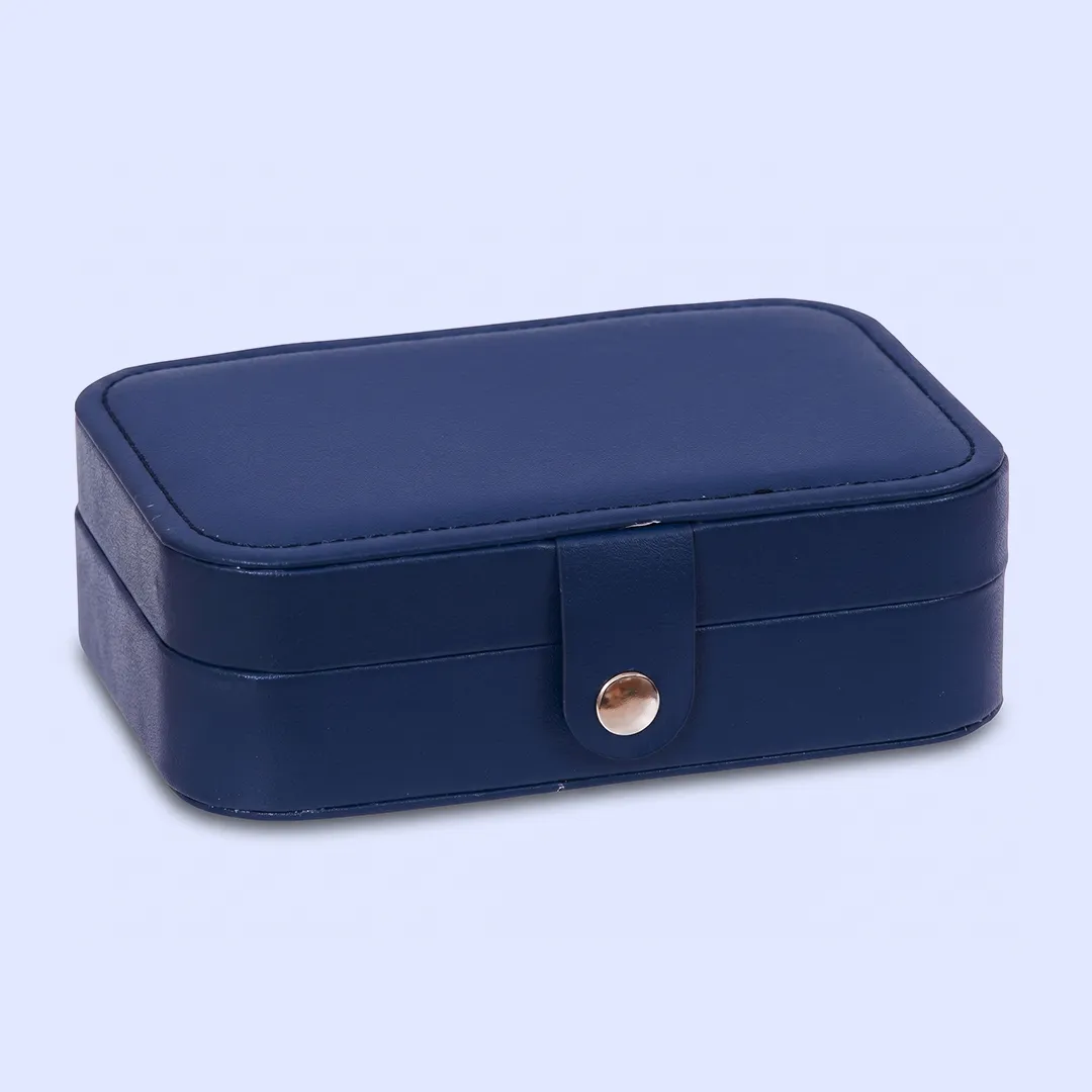 PU Leather Jewellery Box with Handle & Lock view 2
