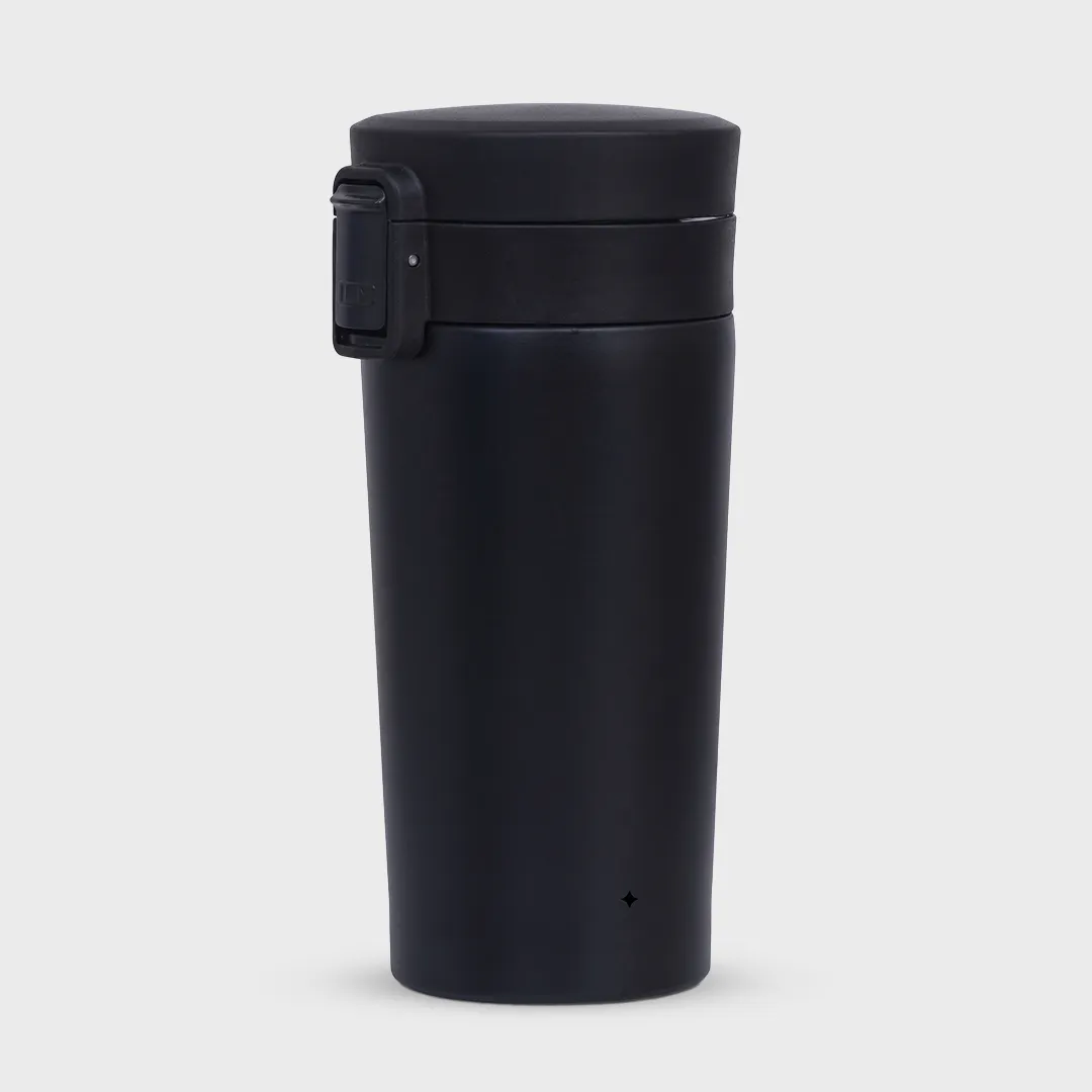Stainless Steel Flip-Lid Coffee Tumbler (400 ml) view 2