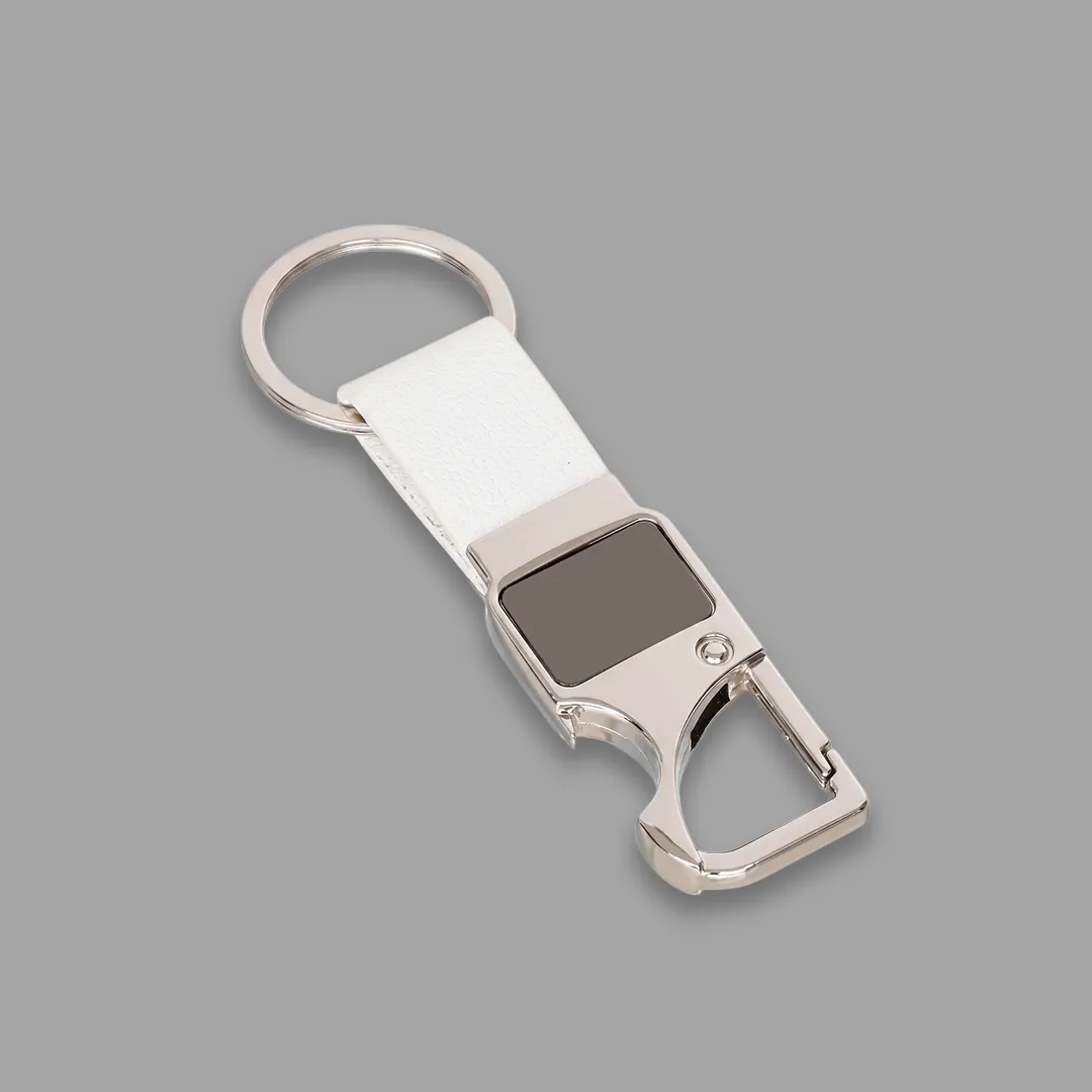 Leather-Strap Metal Keychain view 10