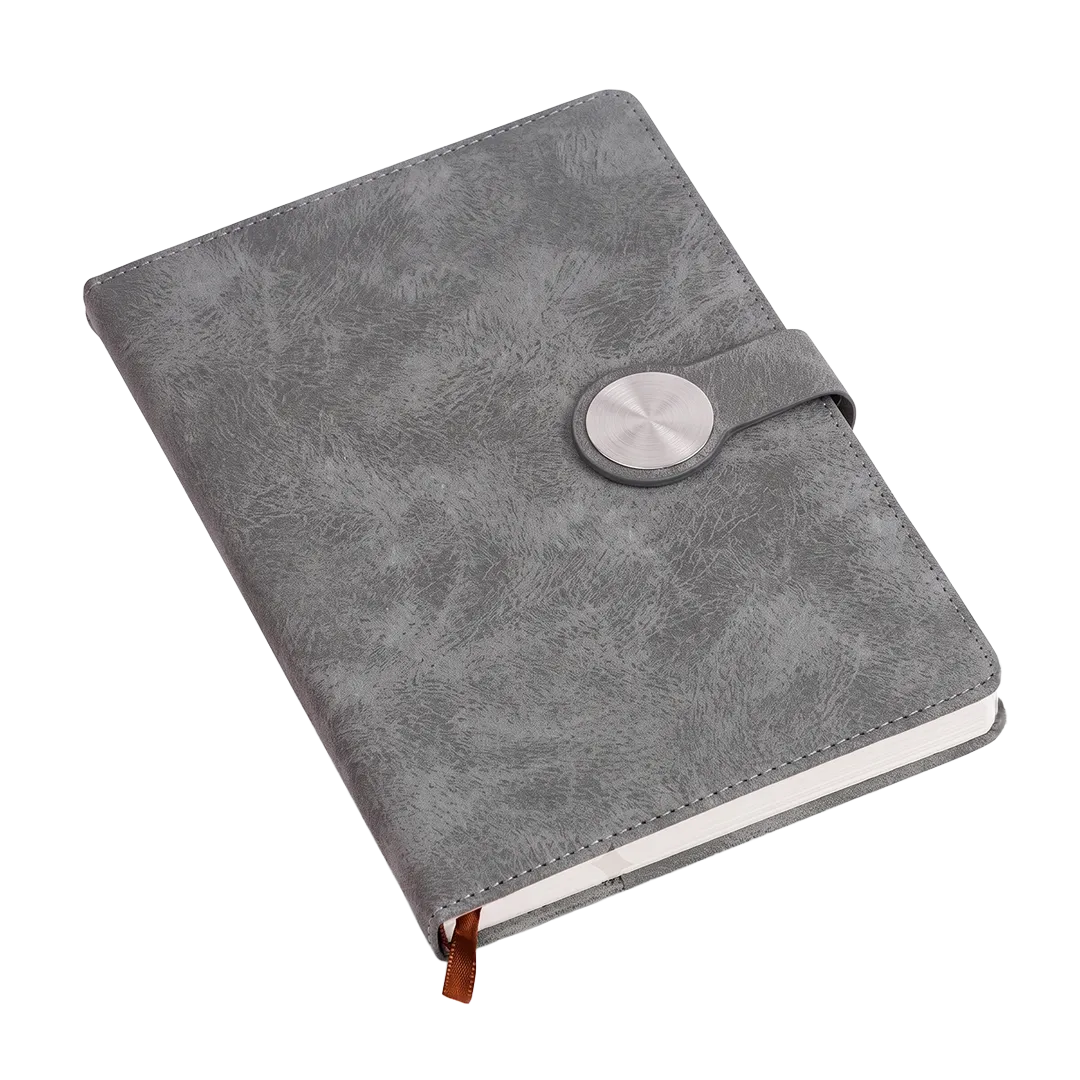 A5 Button-Flap PU Leather Diary view 3